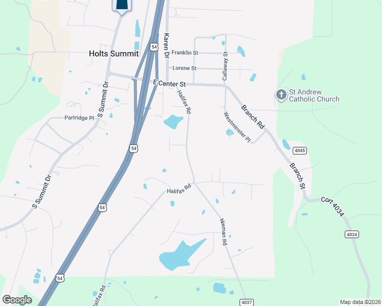 map of restaurants, bars, coffee shops, grocery stores, and more near 726-798 Halifax Rd in Holts Summit