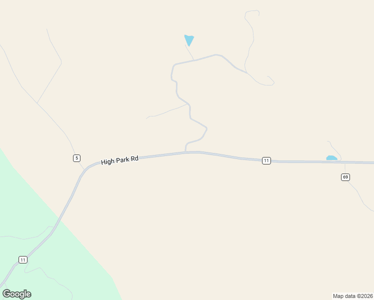 map of restaurants, bars, coffee shops, grocery stores, and more near High Park Road in Cañon City