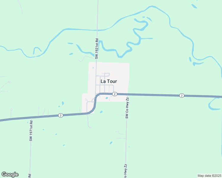 map of restaurants, bars, coffee shops, grocery stores, and more near 860 Southwest 1901st Road in La Tour