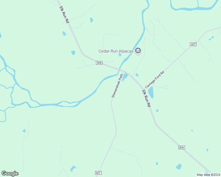 map of restaurants, bars, coffee shops, grocery stores, and more near 9640 Shenandoah Path in Catlett