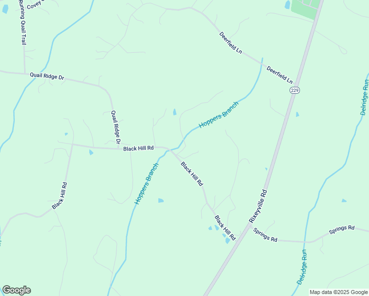 map of restaurants, bars, coffee shops, grocery stores, and more near La Finca Hill Lane in Rixeyville