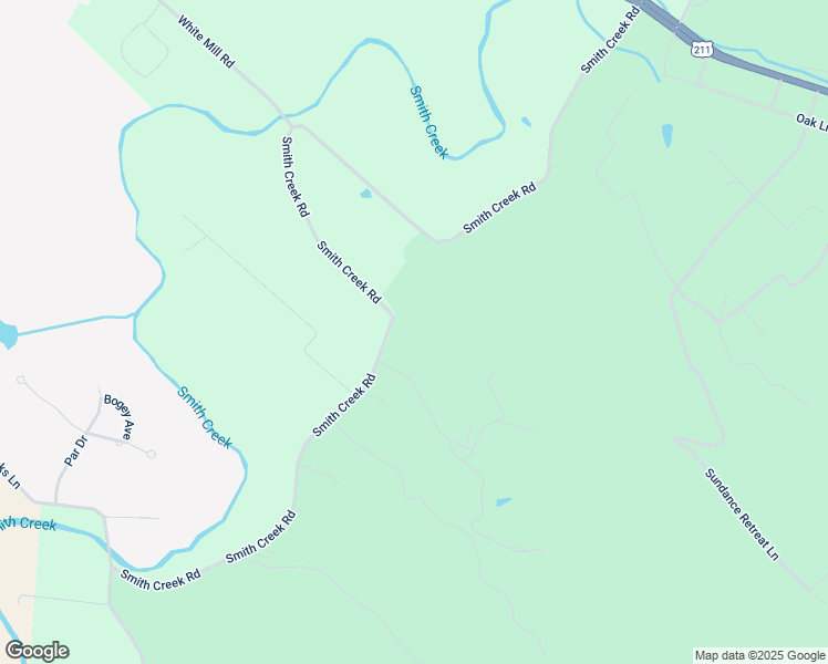 map of restaurants, bars, coffee shops, grocery stores, and more near 1624 Smith Creek Road in New Market