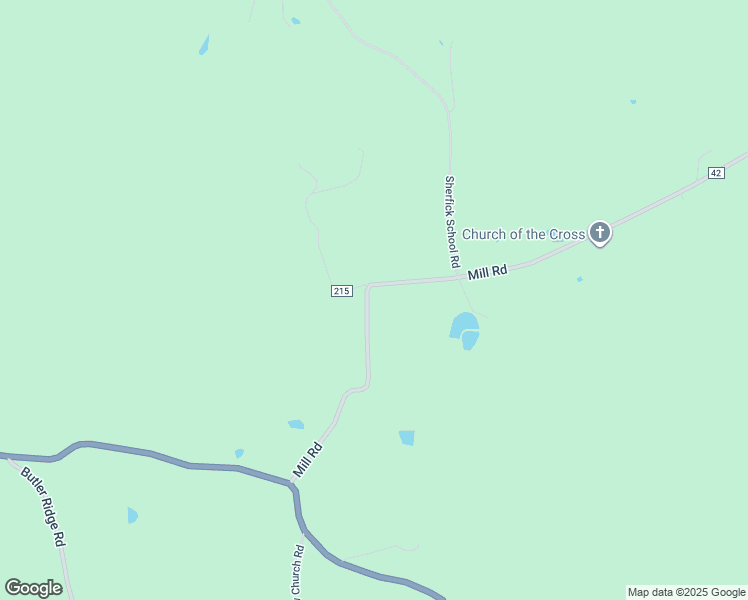 map of restaurants, bars, coffee shops, grocery stores, and more near County Road 215 in Shoals