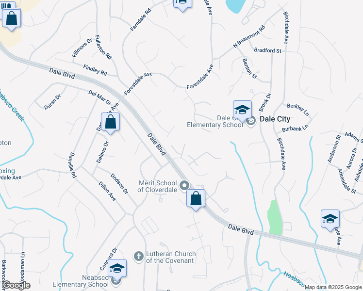 map of restaurants, bars, coffee shops, grocery stores, and more near 14662 Forsythia Terrace in Woodbridge