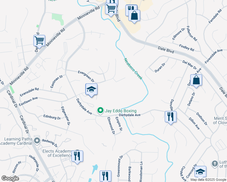 map of restaurants, bars, coffee shops, grocery stores, and more near 14619 Endsley Turn in Woodbridge