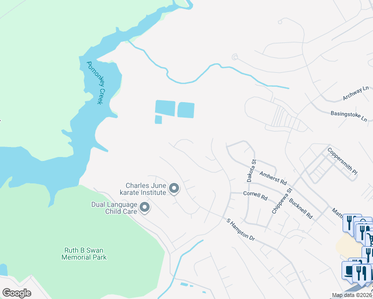 map of restaurants, bars, coffee shops, grocery stores, and more near 2028 Walden Court in Bryans Road