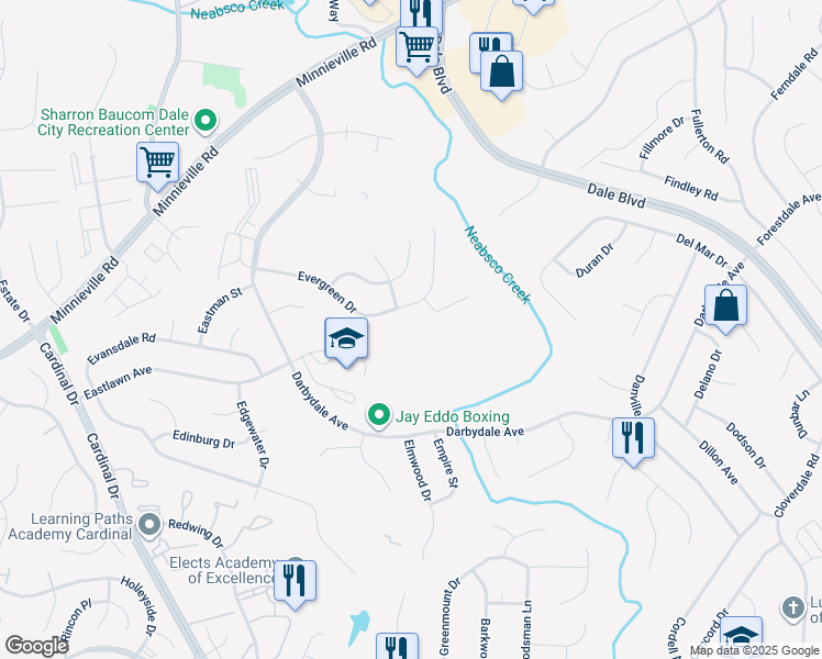map of restaurants, bars, coffee shops, grocery stores, and more near 14604 Endsley Turn in Woodbridge