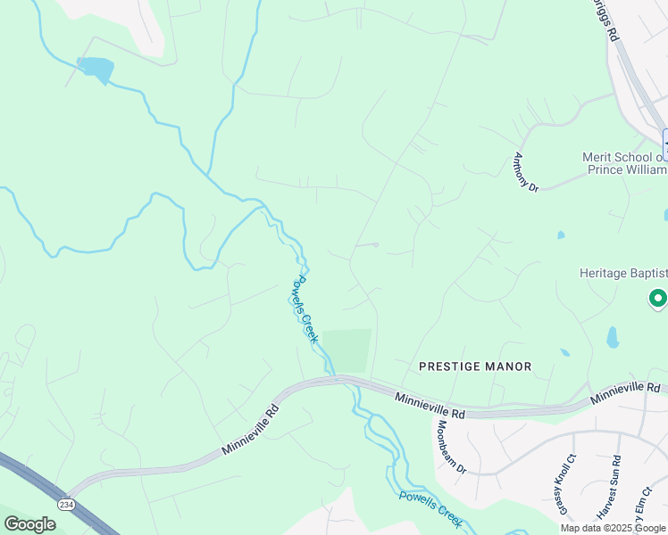 map of restaurants, bars, coffee shops, grocery stores, and more near 14676 Alps Drive in Woodbridge