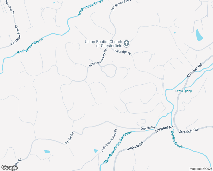 map of restaurants, bars, coffee shops, grocery stores, and more near 1519 Honey Locust Court in Wildwood