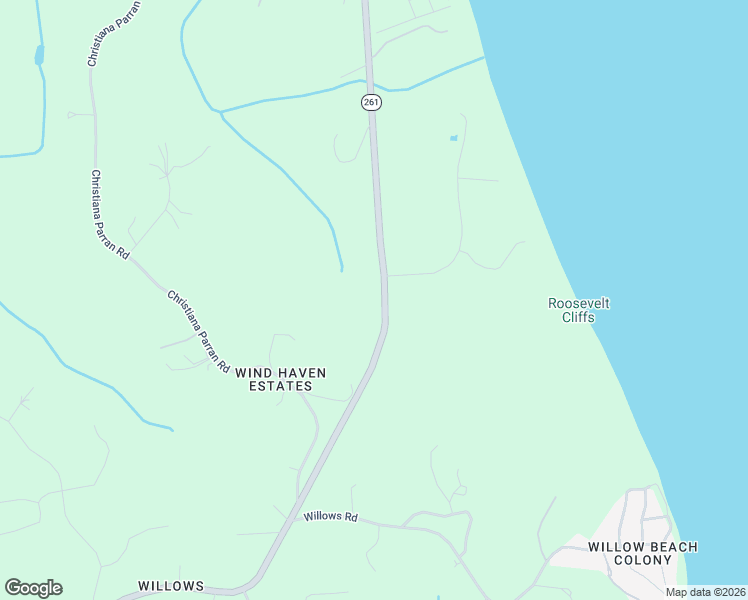 map of restaurants, bars, coffee shops, grocery stores, and more near 4440 Bayside Road in Chesapeake Beach
