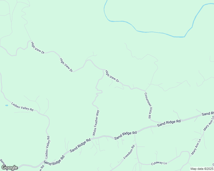 map of restaurants, bars, coffee shops, grocery stores, and more near 3920 High View Drive in Placerville