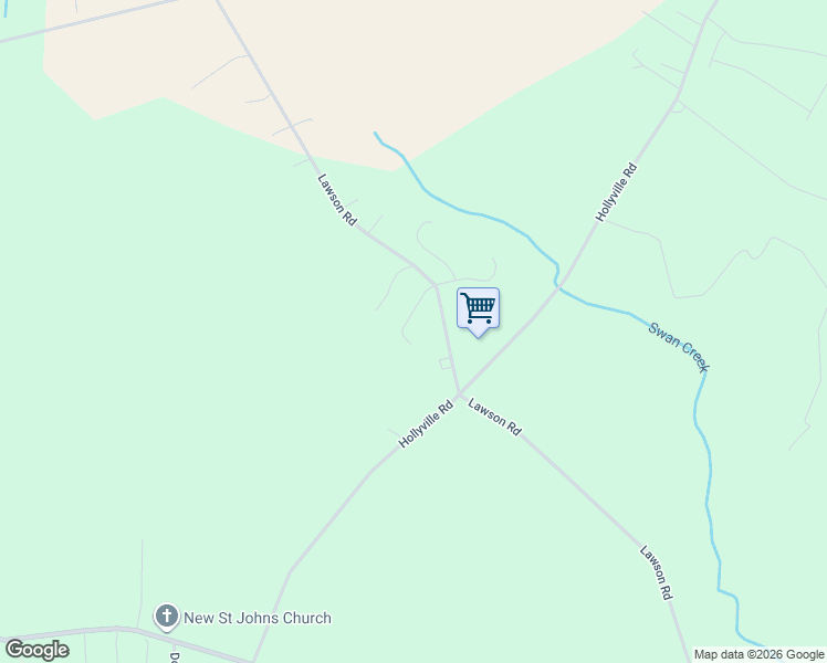 map of restaurants, bars, coffee shops, grocery stores, and more near 24866 Lawson Road in Georgetown