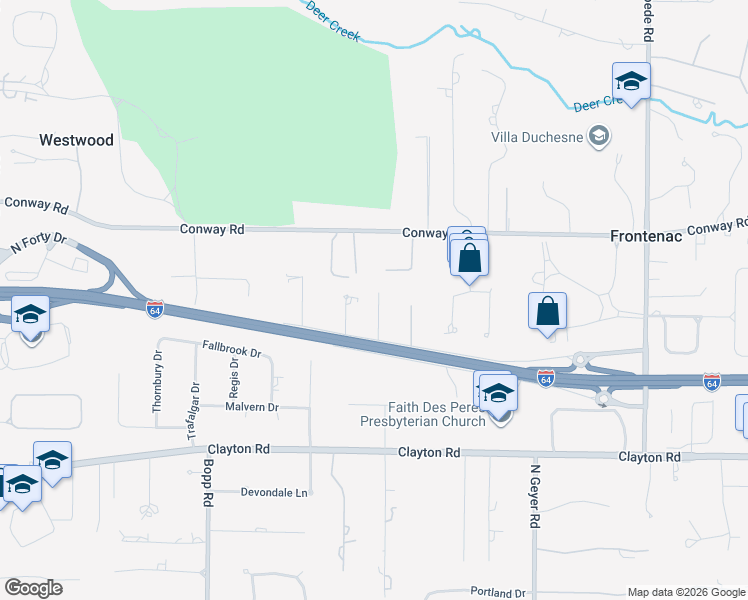 map of restaurants, bars, coffee shops, grocery stores, and more near in Fenton