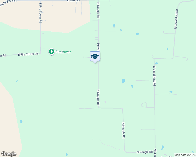 map of restaurants, bars, coffee shops, grocery stores, and more near 2376-2388 North Naugle Road in Salem