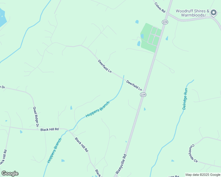 map of restaurants, bars, coffee shops, grocery stores, and more near La Finca Hill Lane in Rixeyville