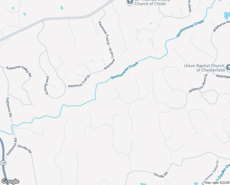 map of restaurants, bars, coffee shops, grocery stores, and more near 1656 Wildhorse Parkway Drive in Wildwood