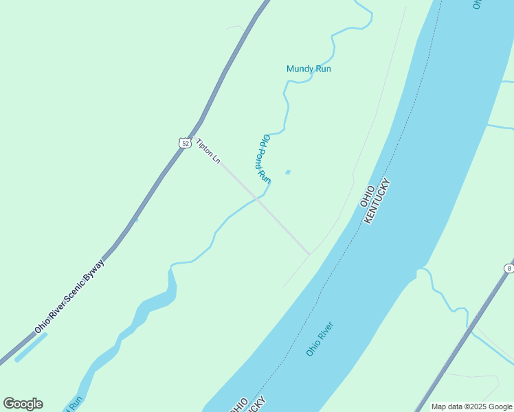 map of restaurants, bars, coffee shops, grocery stores, and more near 341B Tipton Lane in Scioto County