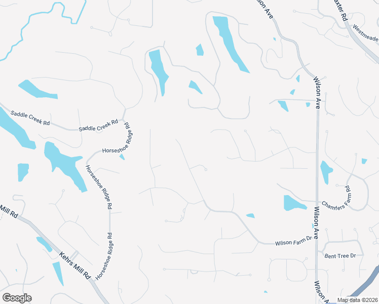 map of restaurants, bars, coffee shops, grocery stores, and more near 16489 Wilson Farm Drive in Chesterfield
