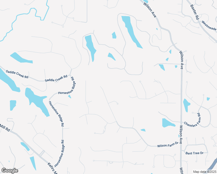map of restaurants, bars, coffee shops, grocery stores, and more near 16489 Wilson Farm Drive in Chesterfield