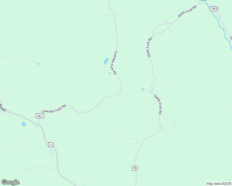 map of restaurants, bars, coffee shops, grocery stores, and more near 1527 Cowskin Fork Road in Duck