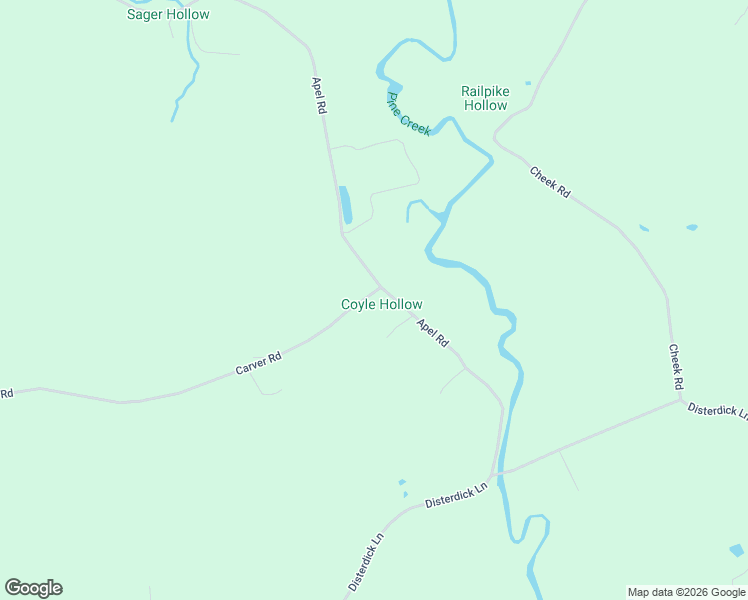 map of restaurants, bars, coffee shops, grocery stores, and more near 2404 Carver Road in Franklin Furnace