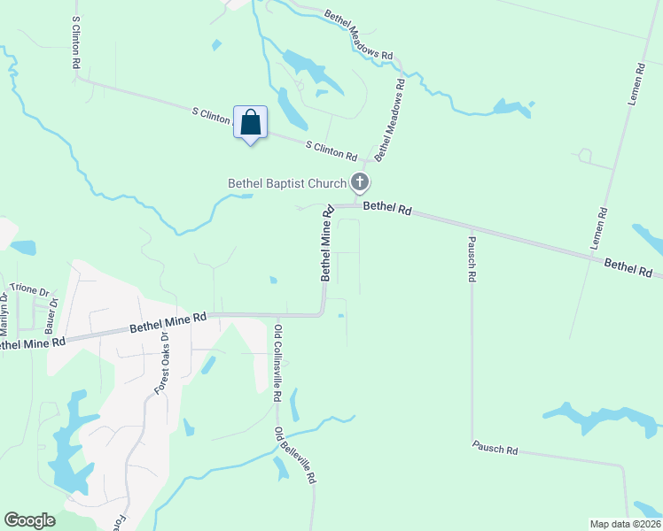 map of restaurants, bars, coffee shops, grocery stores, and more near 689 Vinci Drive in Caseyville