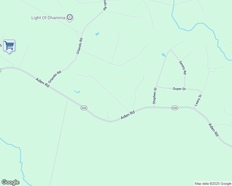 map of restaurants, bars, coffee shops, grocery stores, and more near 9610 Leeta Cornus Lane in Nokesville
