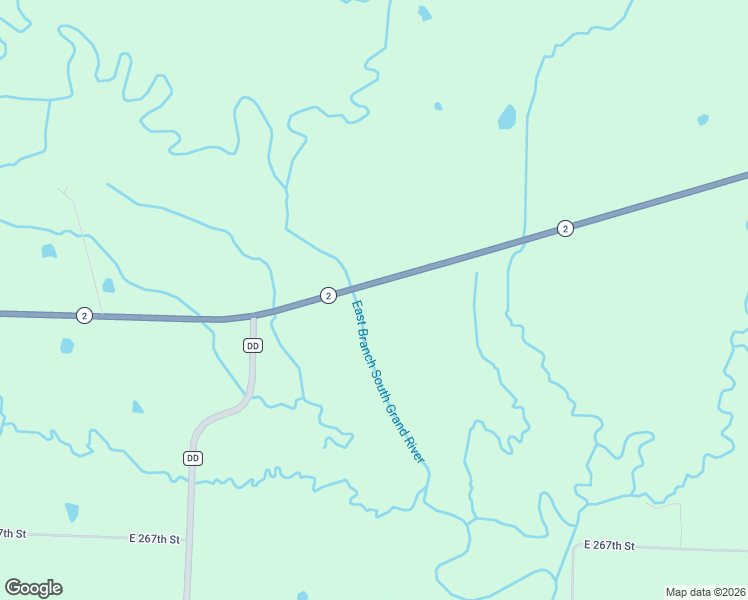 map of restaurants, bars, coffee shops, grocery stores, and more near 17301 Missouri 2 in Harrisonville