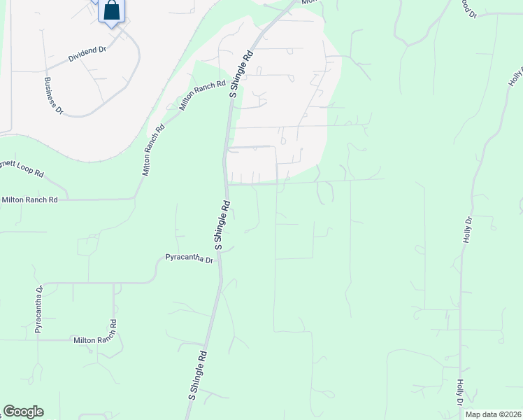 map of restaurants, bars, coffee shops, grocery stores, and more near 4600 El Caminito Road in Shingle Springs