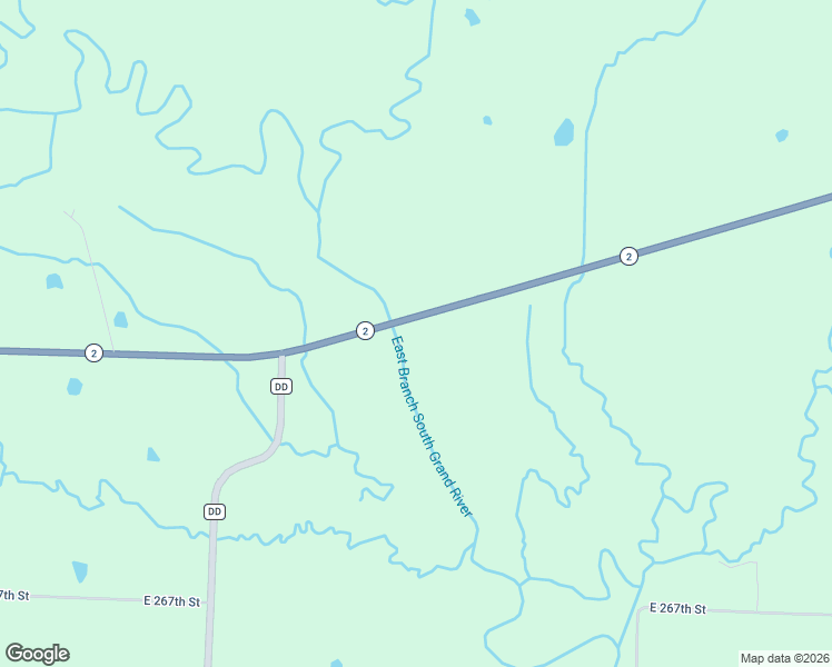 map of restaurants, bars, coffee shops, grocery stores, and more near 17301 Missouri 2 in Harrisonville