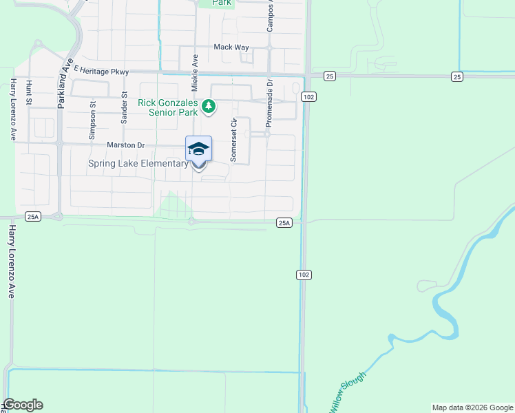 map of restaurants, bars, coffee shops, grocery stores, and more near 2667 Post Place in Woodland