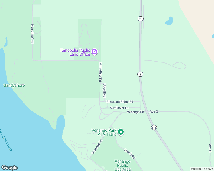 map of restaurants, bars, coffee shops, grocery stores, and more near 12 Utley Boulevard in Marquette