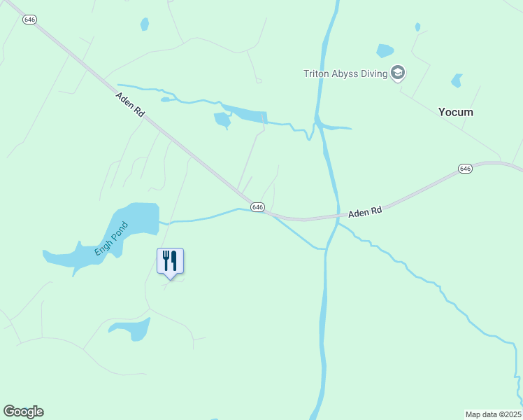 map of restaurants, bars, coffee shops, grocery stores, and more near 14103 Aden Road in Nokesville