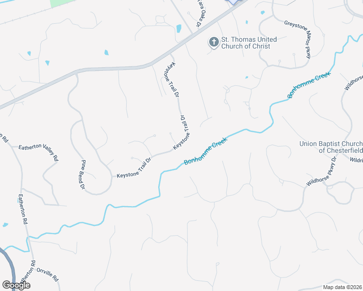 map of restaurants, bars, coffee shops, grocery stores, and more near 17880 Wild Horse Creek Road in Wildwood