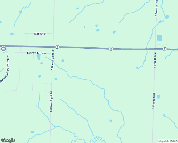 map of restaurants, bars, coffee shops, grocery stores, and more near 26005 East State Route 2 in Harrisonville
