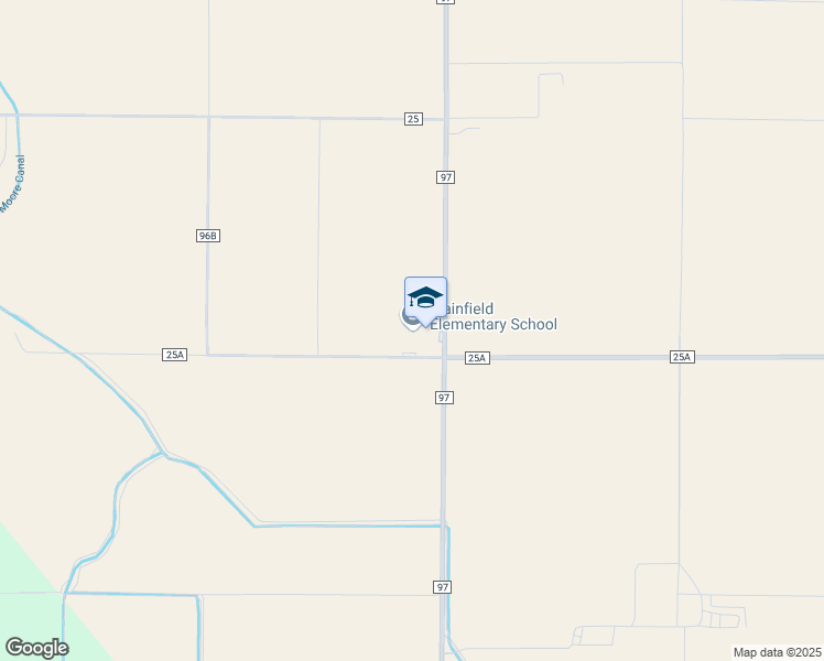 map of restaurants, bars, coffee shops, grocery stores, and more near 36500-36998 County Road 25A in Woodland