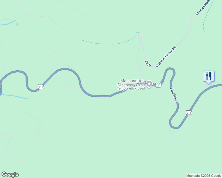 map of restaurants, bars, coffee shops, grocery stores, and more near 2753 Lee Highway in New Market