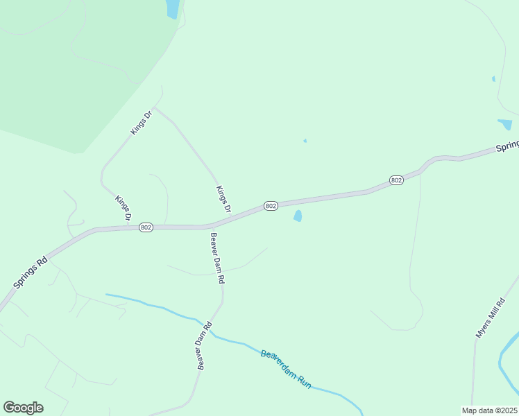 map of restaurants, bars, coffee shops, grocery stores, and more near Springs Road in Jeffersonton
