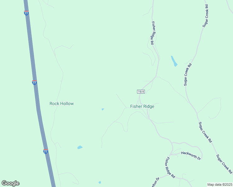 map of restaurants, bars, coffee shops, grocery stores, and more near 1036 Fisher Ridge Road in Kenna