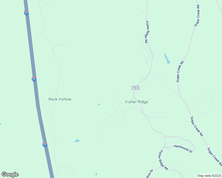 map of restaurants, bars, coffee shops, grocery stores, and more near 1036 Fisher Ridge Road in Kenna