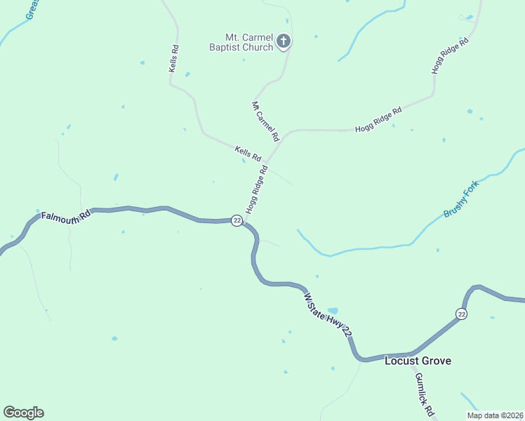 map of restaurants, bars, coffee shops, grocery stores, and more near 64 Hogg Ridge Road in Williamstown