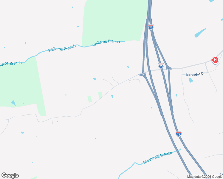 map of restaurants, bars, coffee shops, grocery stores, and more near Barnes Road in Williamstown