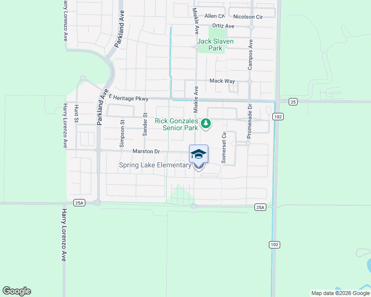 map of restaurants, bars, coffee shops, grocery stores, and more near 2375 Marston Drive in Woodland