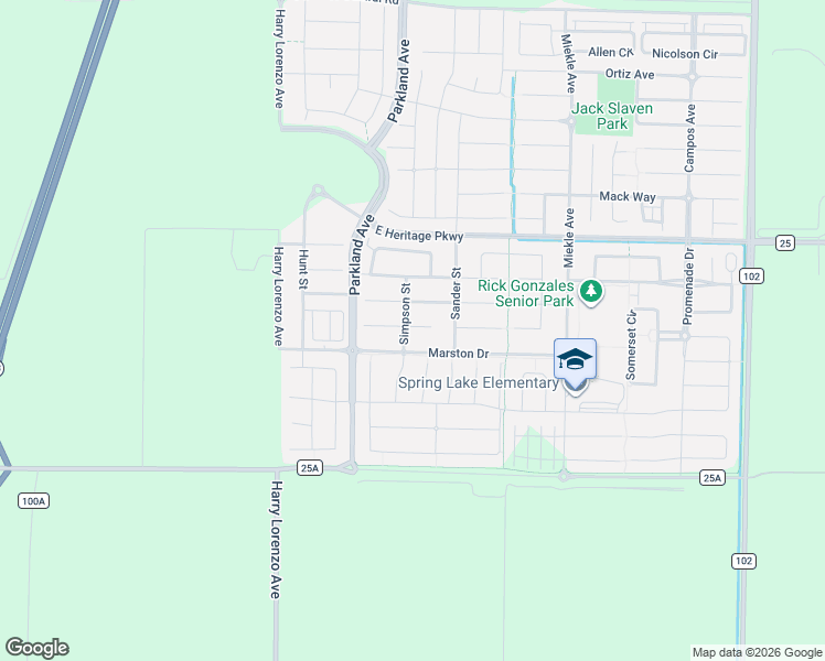 map of restaurants, bars, coffee shops, grocery stores, and more near 2204 Arroyna Place in Woodland