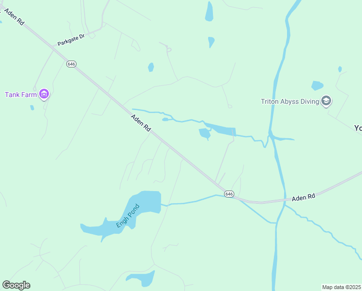 map of restaurants, bars, coffee shops, grocery stores, and more near 14017 Aden Road in Nokesville