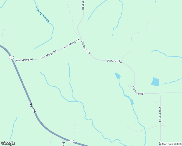 map of restaurants, bars, coffee shops, grocery stores, and more near 2630 Diederich Road in Berger