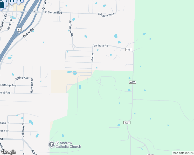 map of restaurants, bars, coffee shops, grocery stores, and more near 2518 Hidden Valley Drive in Holts Summit