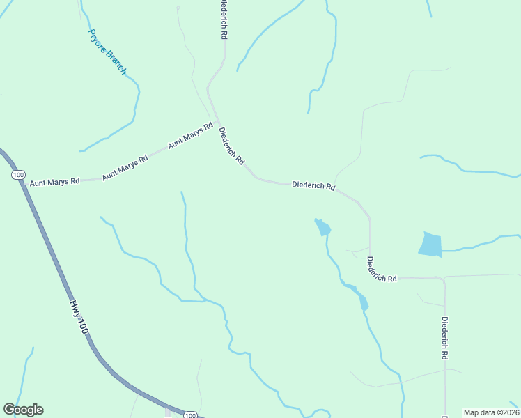 map of restaurants, bars, coffee shops, grocery stores, and more near 2630 Diederich Road in Berger