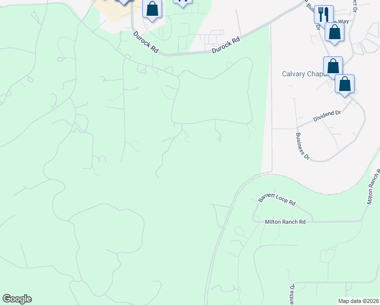 map of restaurants, bars, coffee shops, grocery stores, and more near 2460 Hoof Circle in Shingle Springs