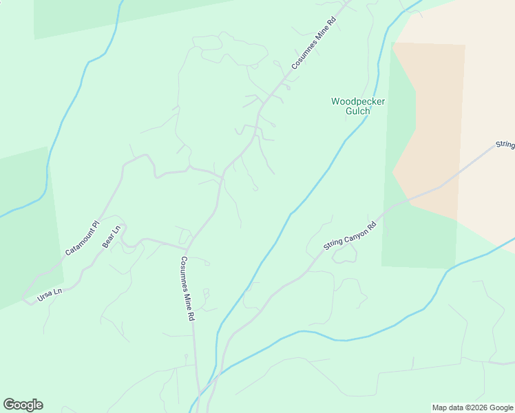 map of restaurants, bars, coffee shops, grocery stores, and more near 5351 Cosumnes Mine Road in Somerset